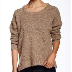 Anthropologie Tan Nubby Sweater